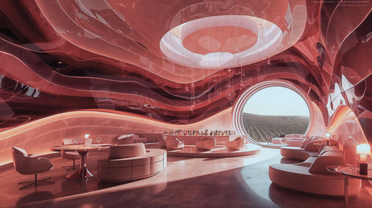 クリムゾン・フロー・ラウンジ ― 流動するワインのスペキュラティブ空間