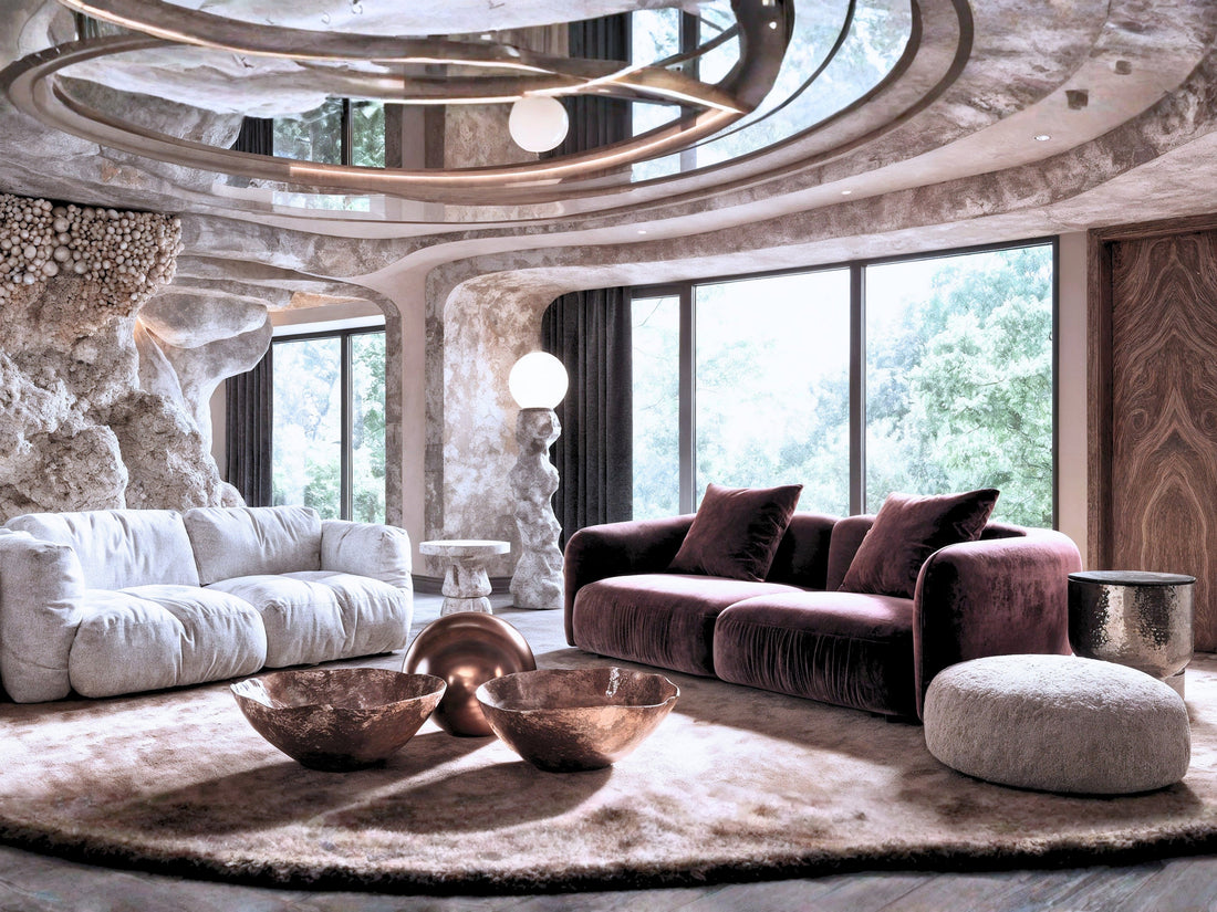 熟成の余韻に暮らす｜Elegant Wine Terroir Living Room